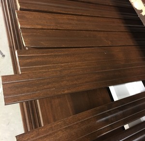 Stained Knotty Alder Trim Package Bismarck